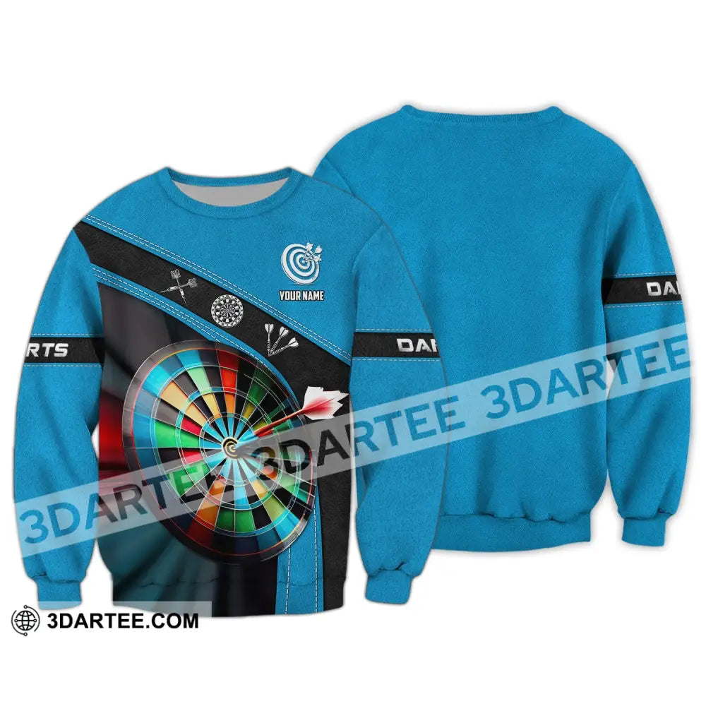 Unisex Shirt Darts T-Shirt Lover Gift Gamer Long Sleeve / S