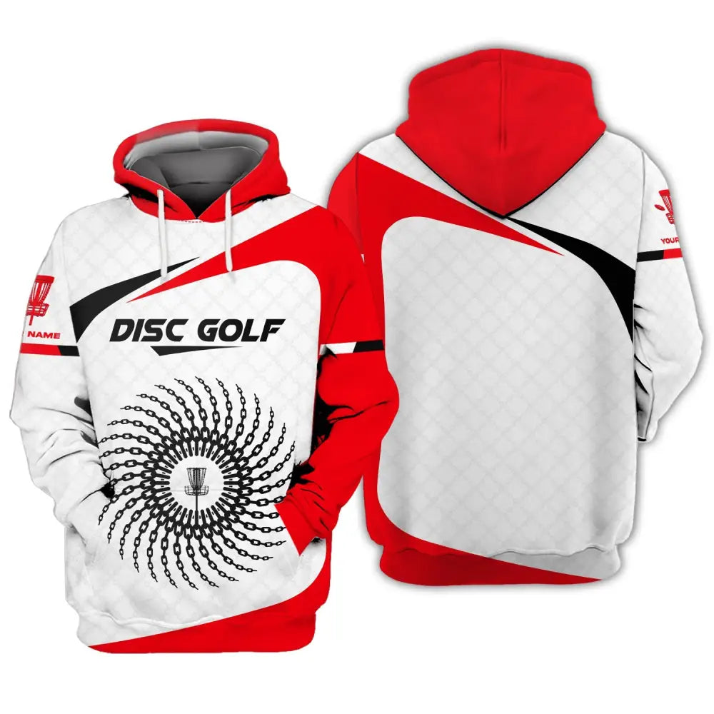Unisex Shirt Disc Golf Custom Name Polo Gift For Player Tee Hoodie / S T-Shirt