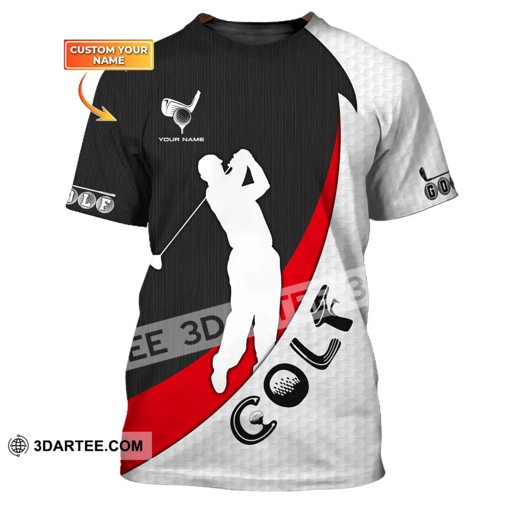 Unisex Shirt Golf Polo Gift For Golfter Tee Golfing Gifts T-Shirt / S