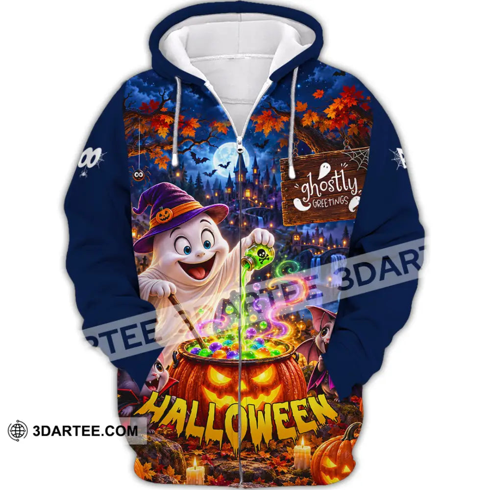 Unisex Shirt - Halloween Shirt - Zipper Hoodie / S - T-shirt
