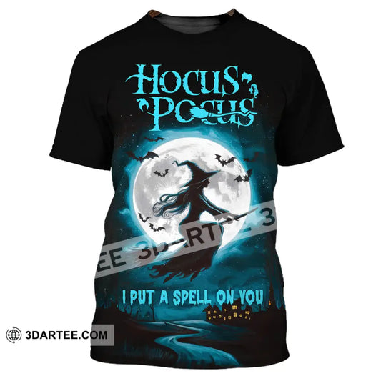 Unisex Shirt - Hocus Pocus I Put A Spell On You Halloween Shirt T-Shirt / S T-shirt