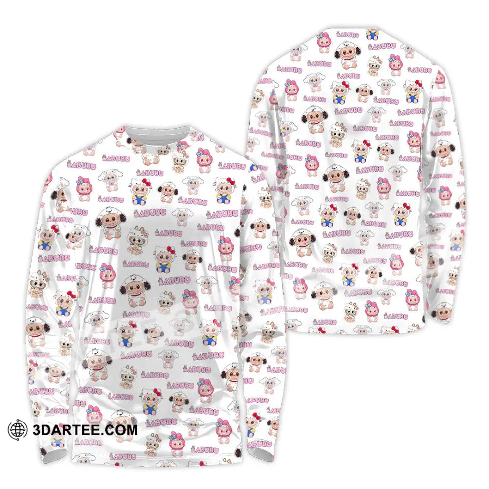 Unisex Shirt - Labubu The Monsters Shirt Cute Collectible Gift Long Sleeve Shirt / S T-shirt