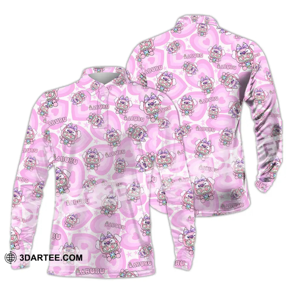 Unisex Shirt - Labubu The Monsters Cute Shirt Multiple Graphic Cute Collectible Gift Long Sleeve Polo / S T-shirt