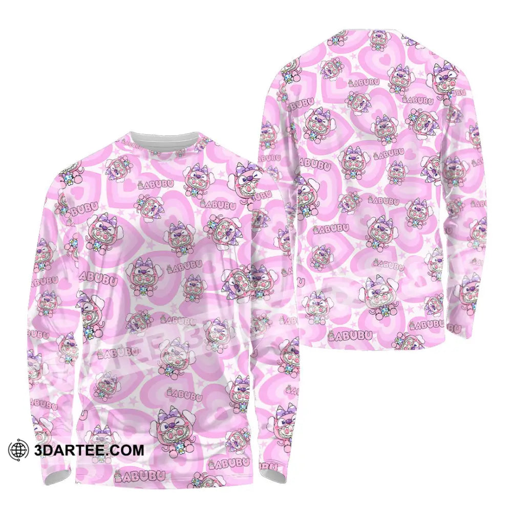 Unisex Shirt - Labubu The Monsters Cute Shirt Multiple Graphic Cute Collectible Gift Long Sleeve Shirt / S T-shirt