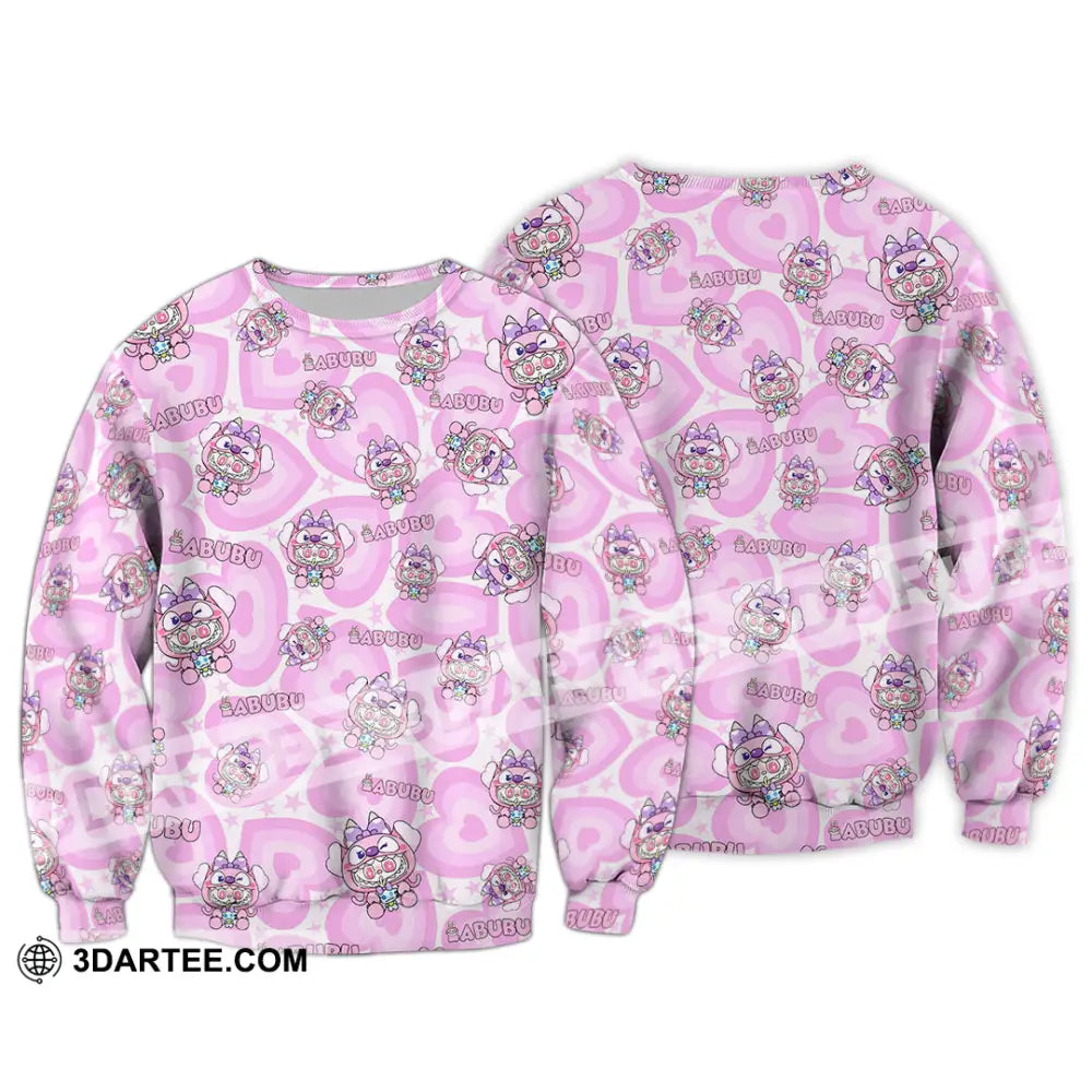 Unisex Shirt - Labubu The Monsters Cute Shirt Multiple Graphic Cute Collectible Gift Long Sleeve / S T-shirt