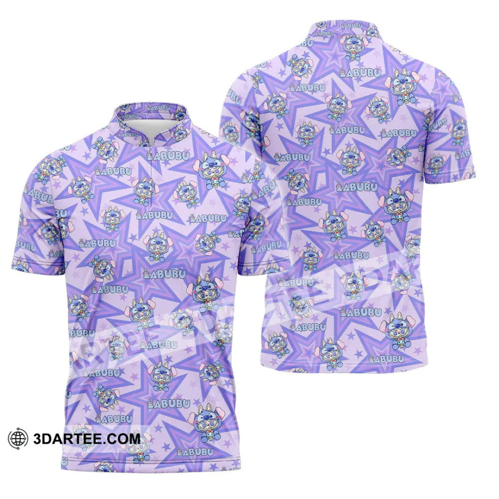 Unisex Shirt - Labubu The Monsters Cute Shirt Multiple Graphic Cute Collectible Gift Zipper Polo Shirt / S T-shirt