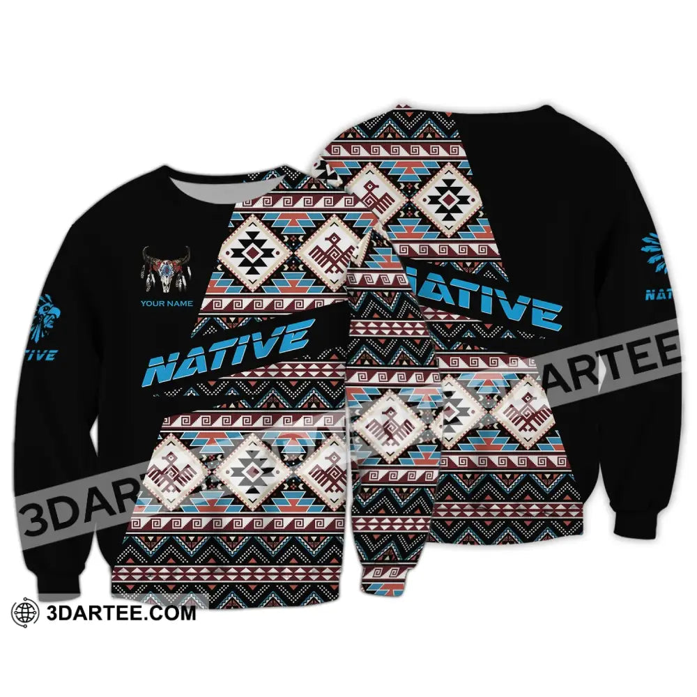 Unisex Shirt Native American Hoodie Indigenous Long Sleeve / S T-Shirt