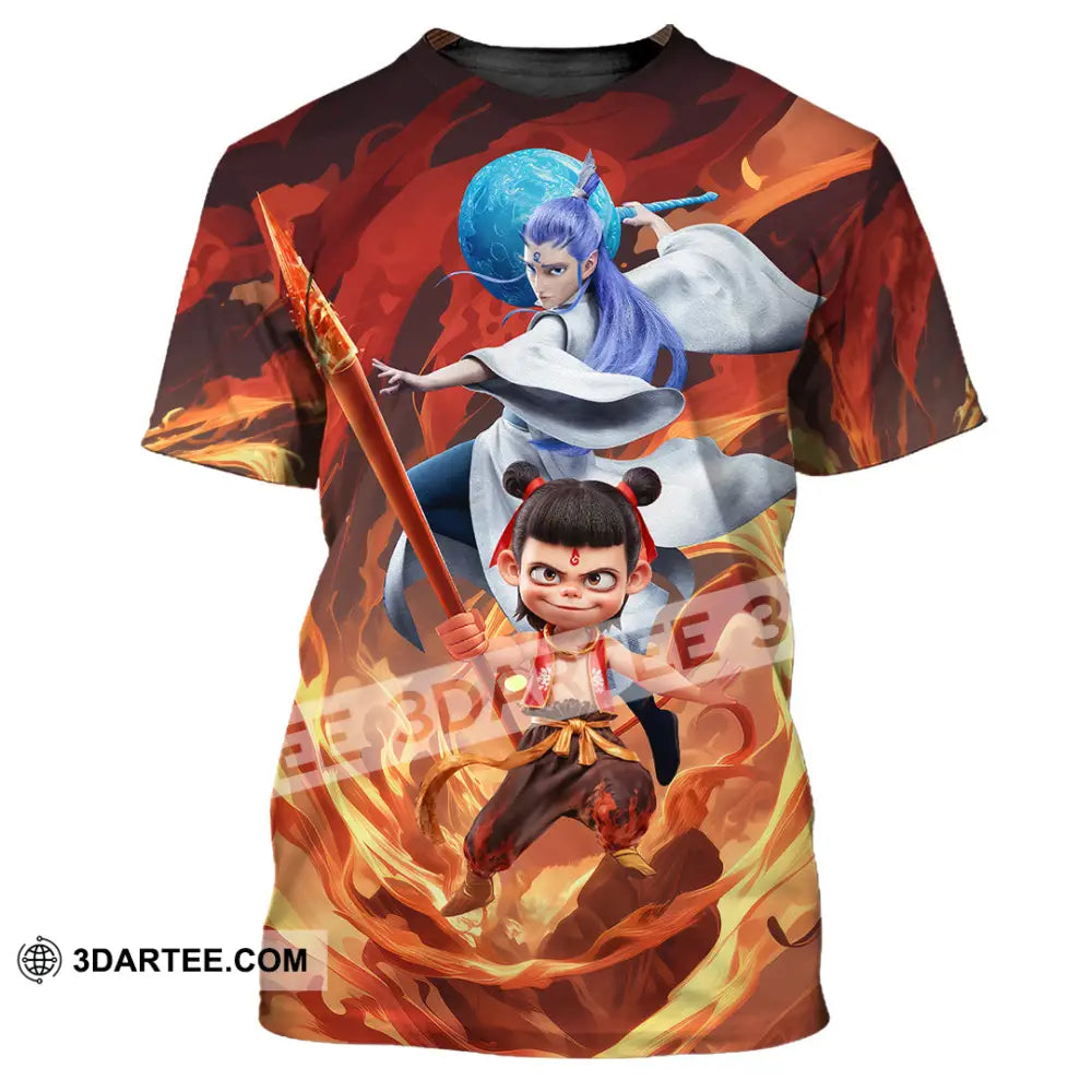 Unisex Shirt - Nezha And Ao Bing Shirt T-shirt