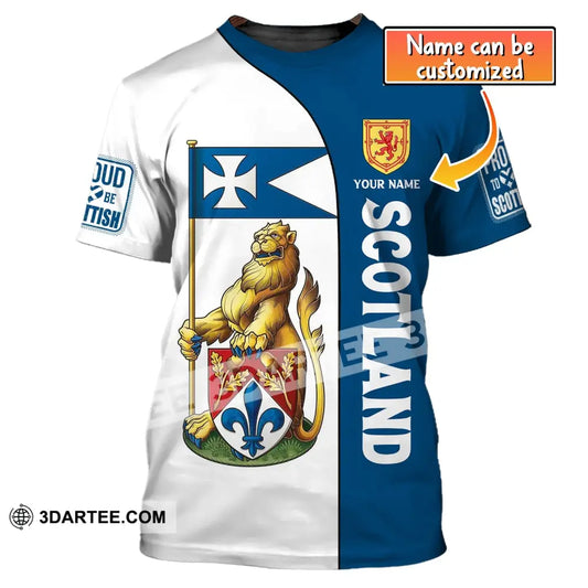 Unisex Shirt Scotland Proud To Be Scottish T-Shirt Forever