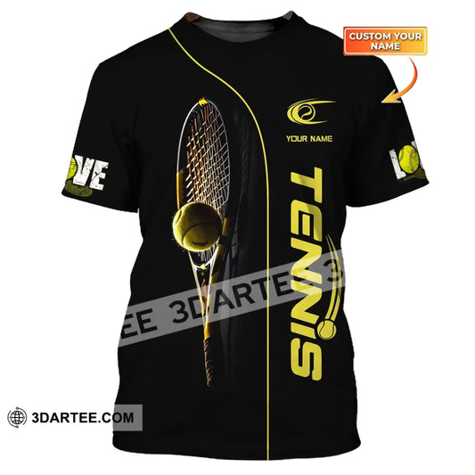 Unisex Shirt Tennis Love T-Shirt Lover Gift Player Apparel