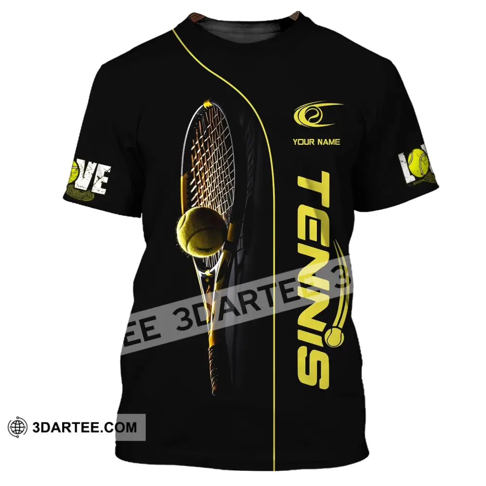 Unisex Shirt Tennis Love T-Shirt Lover Gift Player Apparel / S