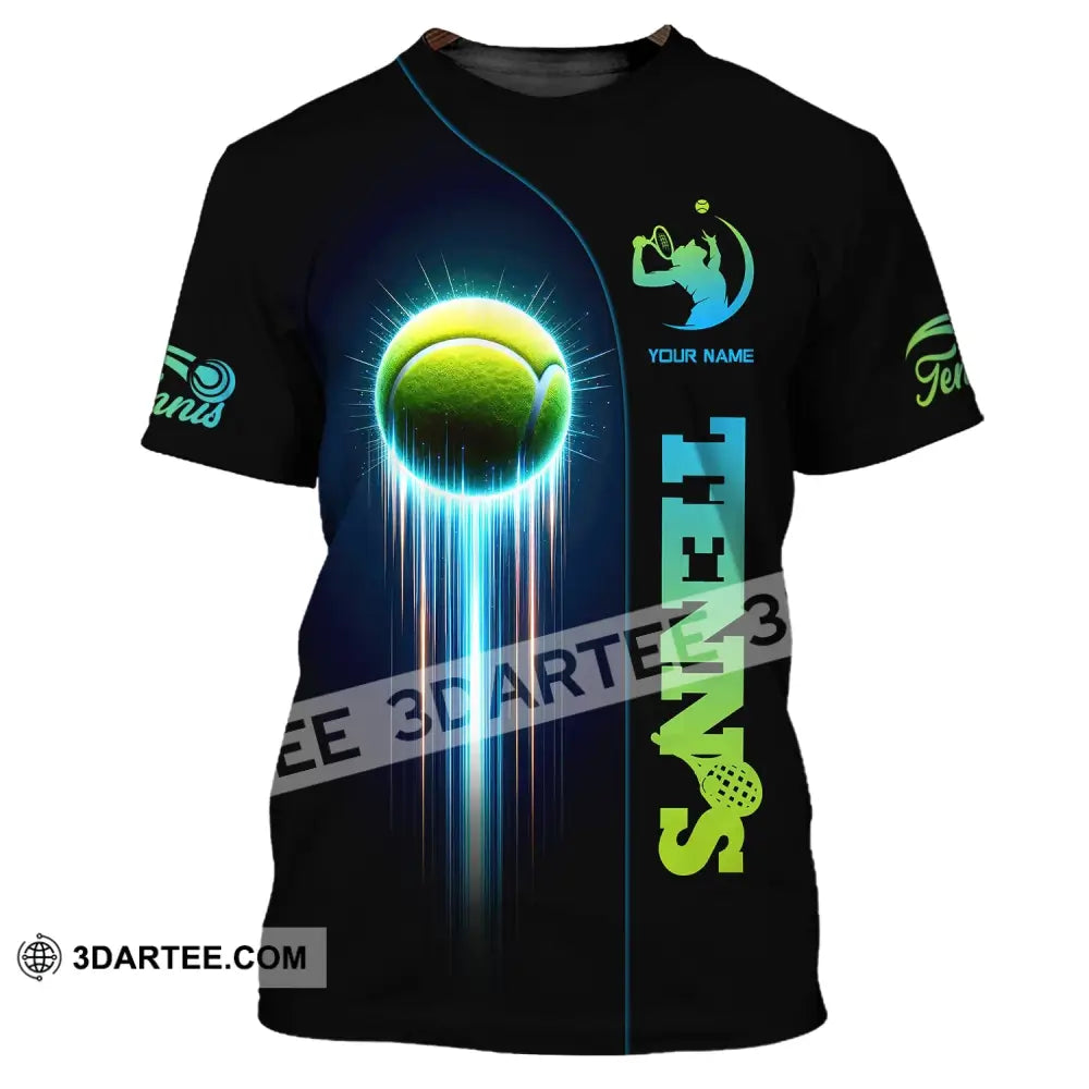 Unisex Shirt Tennis Lover T-Shirt Gift Player Apparel / S