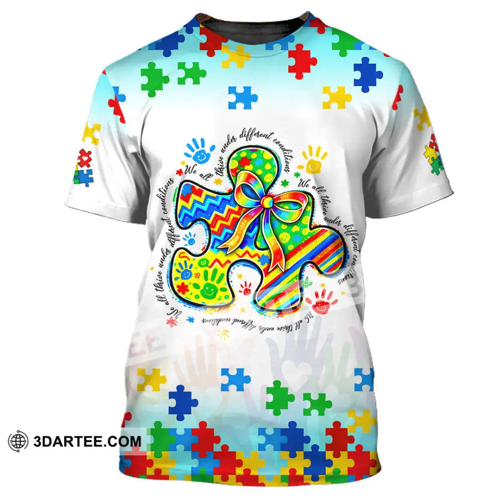 Unisex Shirt - We All Thrive Under Different Conditions 3D Shirt T-Shirt / S T-shirt