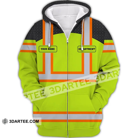 Unisex Shirt Workwear Custom Work Polo For Workers Zipper Hoodie / S T-Shirt