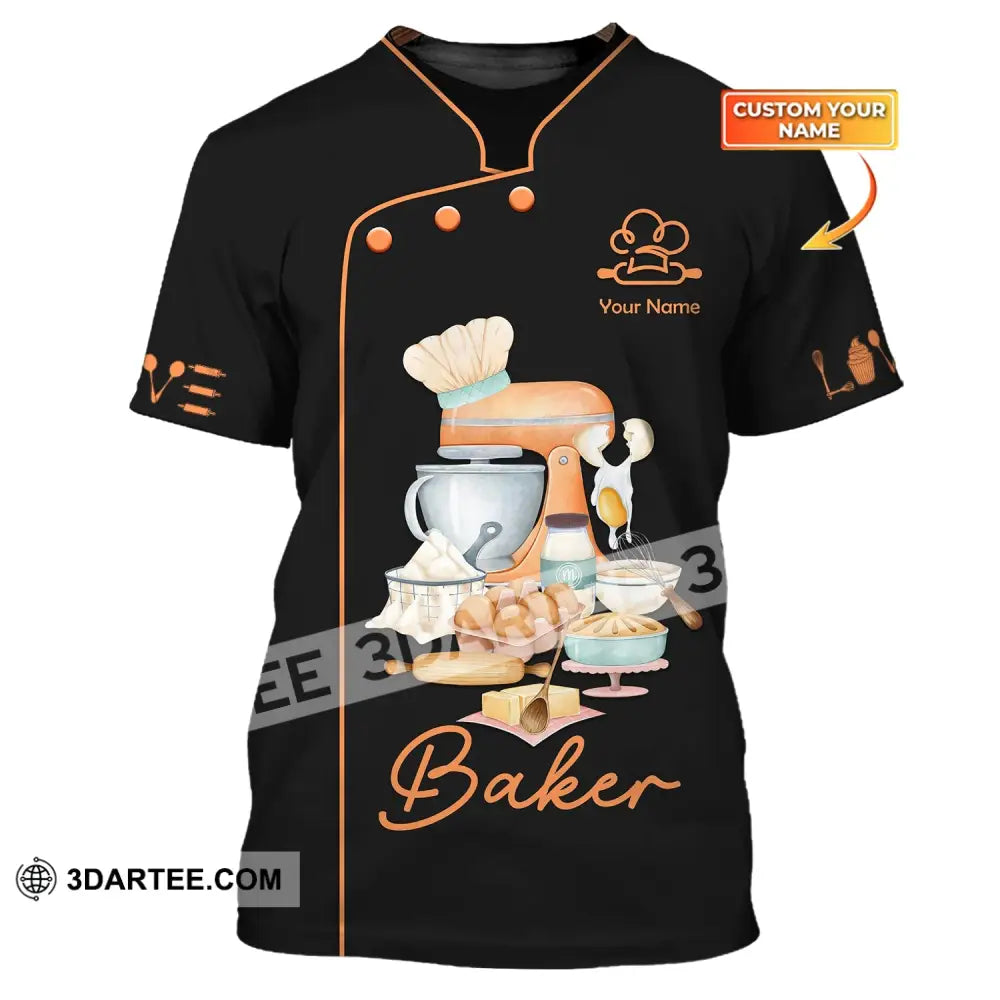 Unisex T-Shirt Baker Shirt Hoodie Baking Gift For Lovers / S