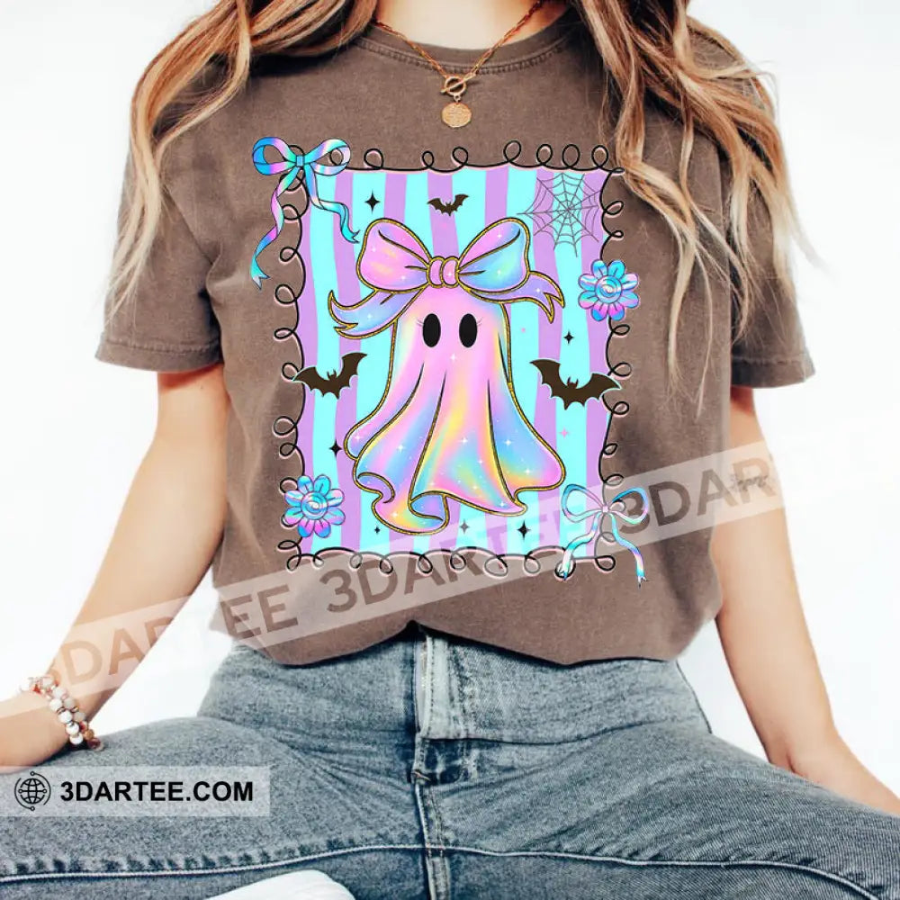 Unisex T-Shirt - Halloween Design Shirt Halloween Collectible Gift Brown / S Apparel