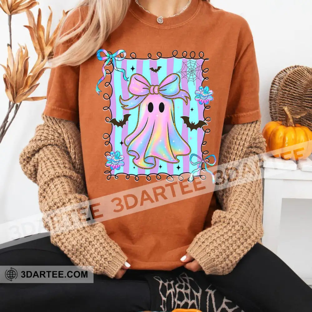 Unisex T-Shirt - Halloween Design Shirt Halloween Collectible Gift Orange / S Apparel