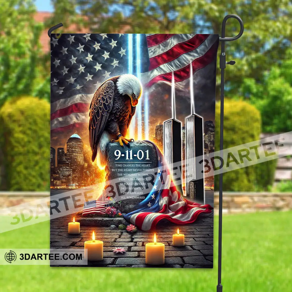 United States Flag Fireman 911 Memorial - American 12×18 Inch / 30X45 Cm Packing: Only Flag