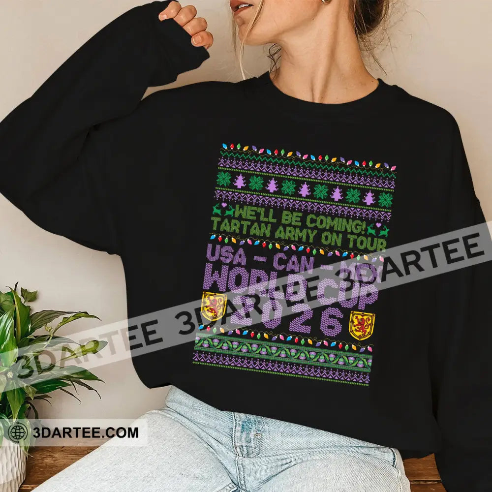 We Will Coming World Cup 2026 - Sweatshirt Sweatshirt / Black / S Apparel
