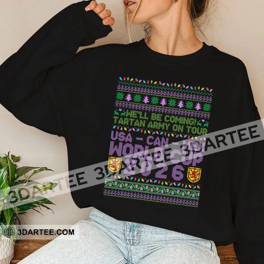 We Will Coming World Cup 2026 - Sweatshirt Sweatshirt / Black / S Apparel