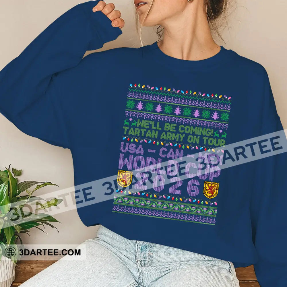 We Will Coming World Cup 2026 - Sweatshirt Sweatshirt / Blue Navy / S Apparel