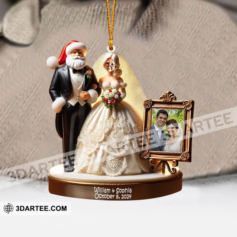 Wedding Home Decor Christmas Ornament Personalized Ornament Ornament