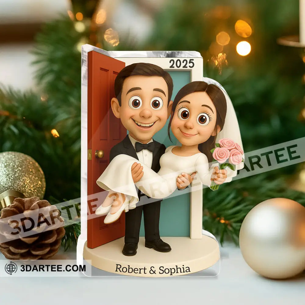 Wedding Home Decor Christmas Ornament Personalized Ornament Ornament