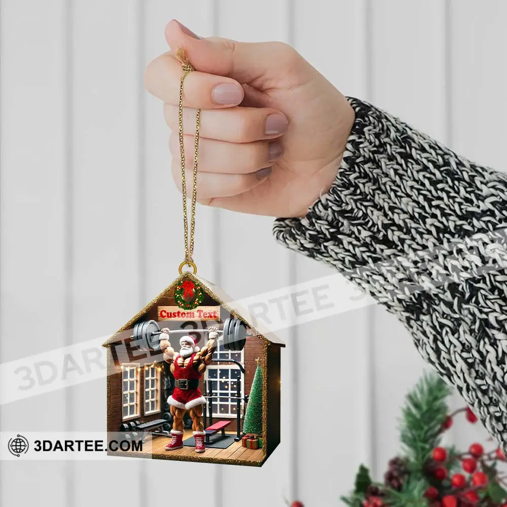 Weight Room Christmas Ornament Personalized Ornament Ornament