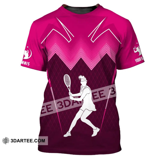 Woman Shirt Tennis Polo T-Shirt Lover Gift Player Apparel / S