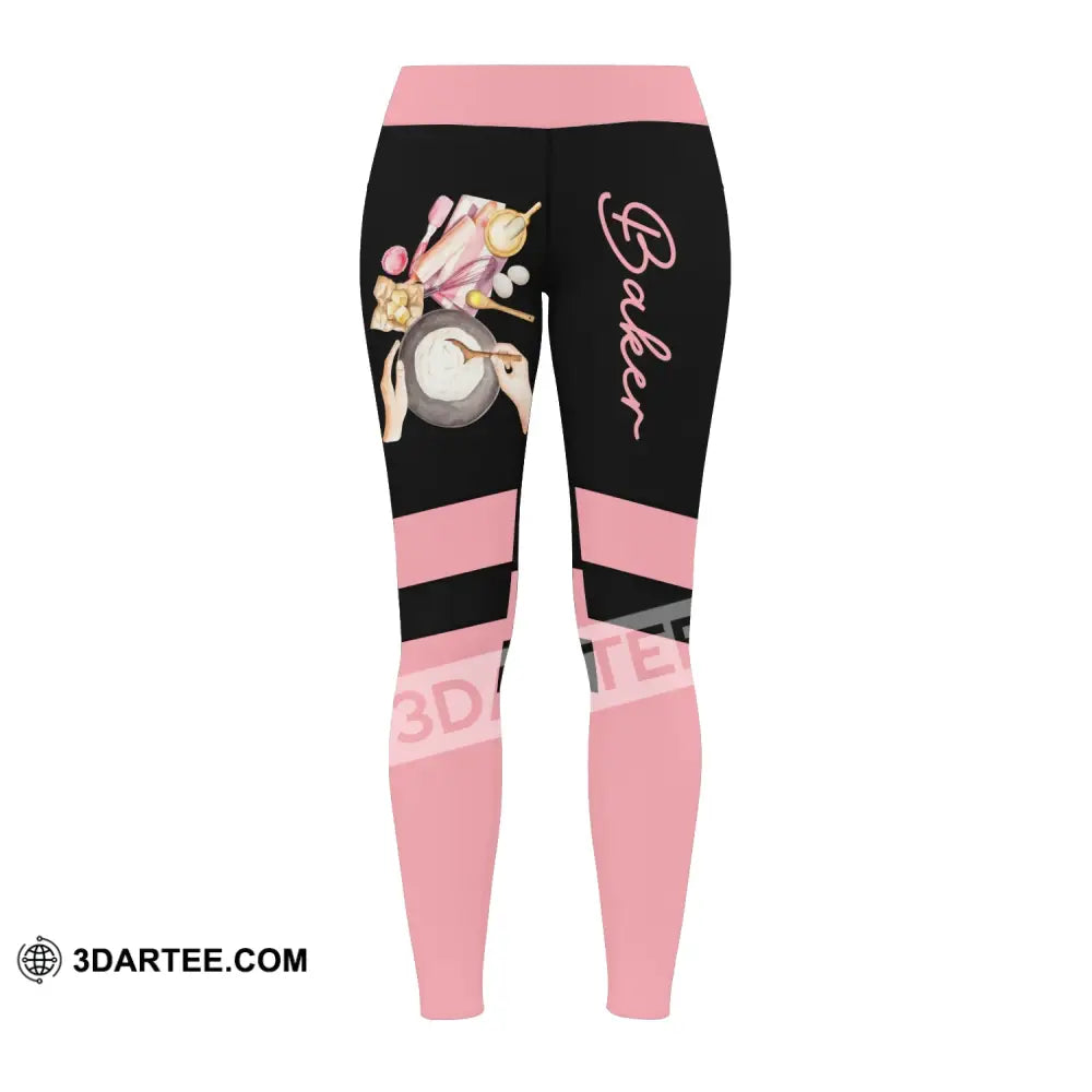 Women Clothing Baker Sportwear Baking Gifts Legging Pants For