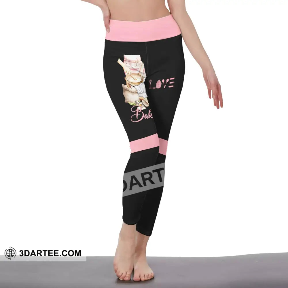 Women Clothing Baker Sportwear Baking Pants Legging For