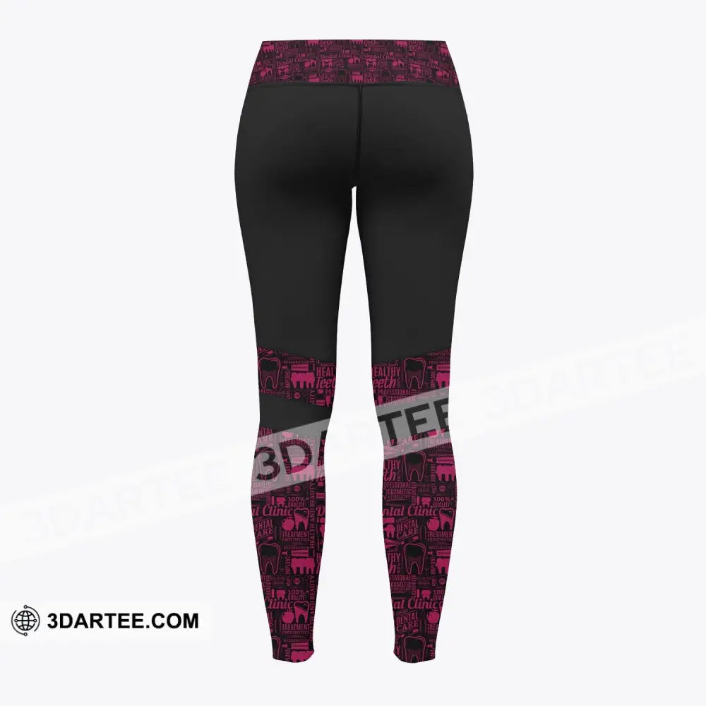 Women Clothing Dentist Legging Sportwear Pants For