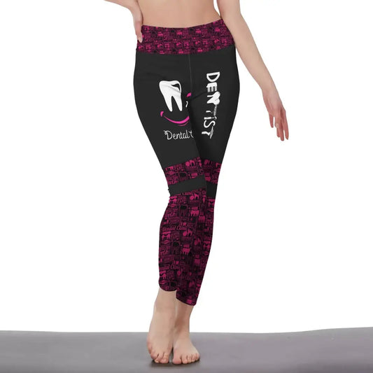 Women Clothing Dentist Legging Sportwear Pants For S