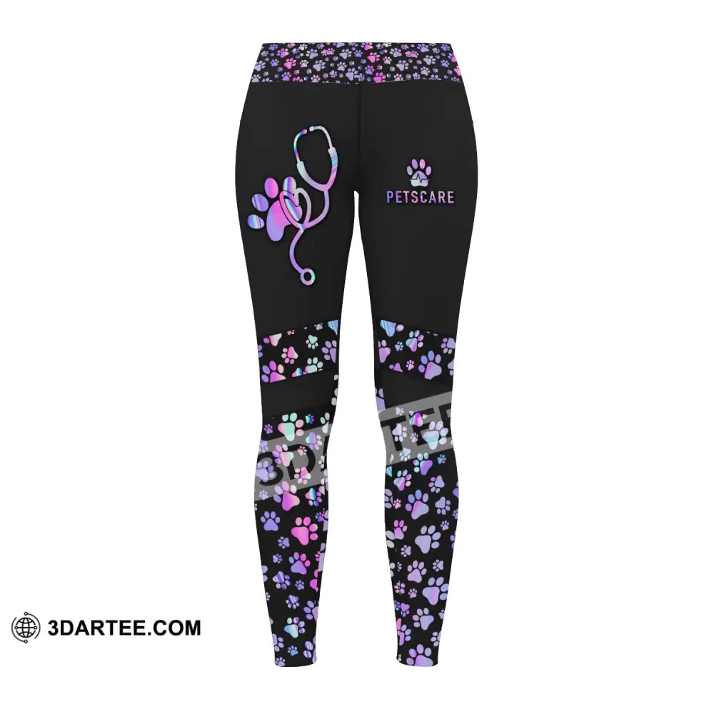 Women Clothing Groomer Sportwear Legging Pants For