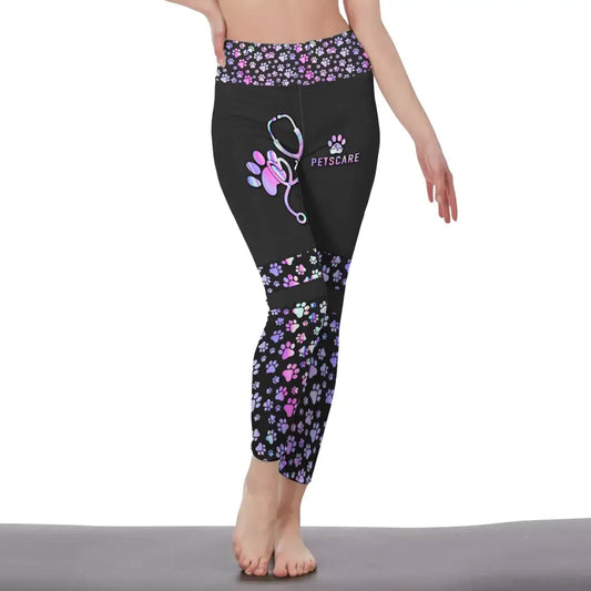 Women Clothing Groomer Sportwear Legging Pants For S