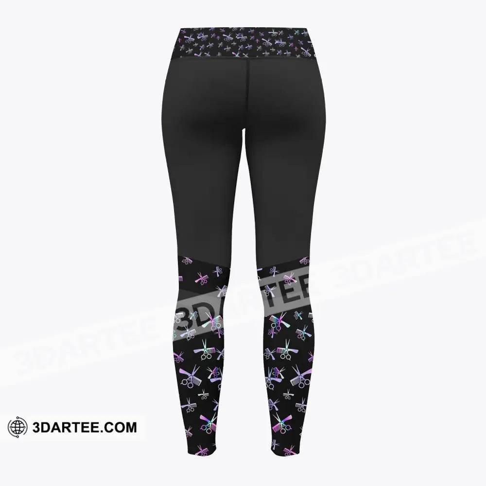 Women Clothing Hairdresser Legging Sportwear Pants For