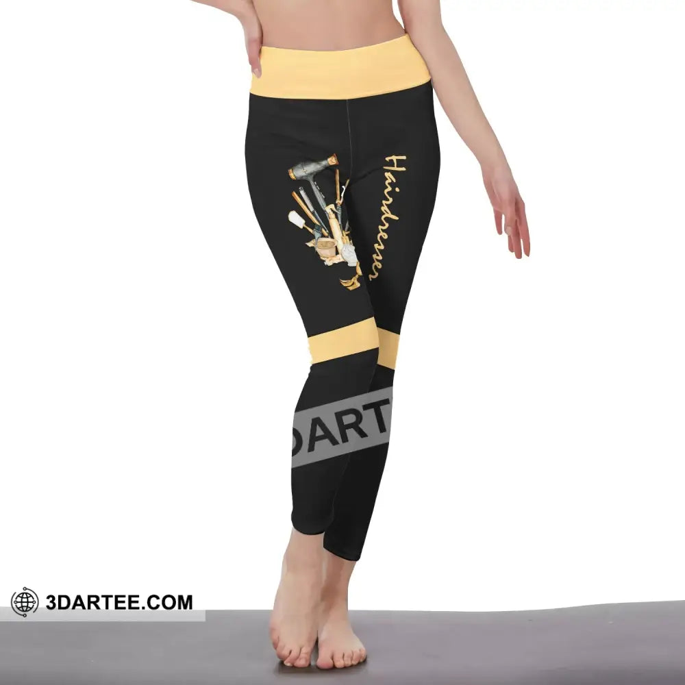 Women Clothing Hairdresser Legging Sportwear Pants For S