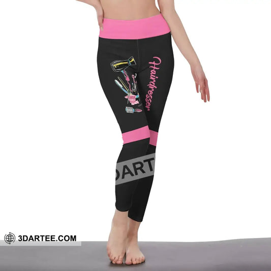 Women Clothing Hairdresser Legging Sportwear Pants For S