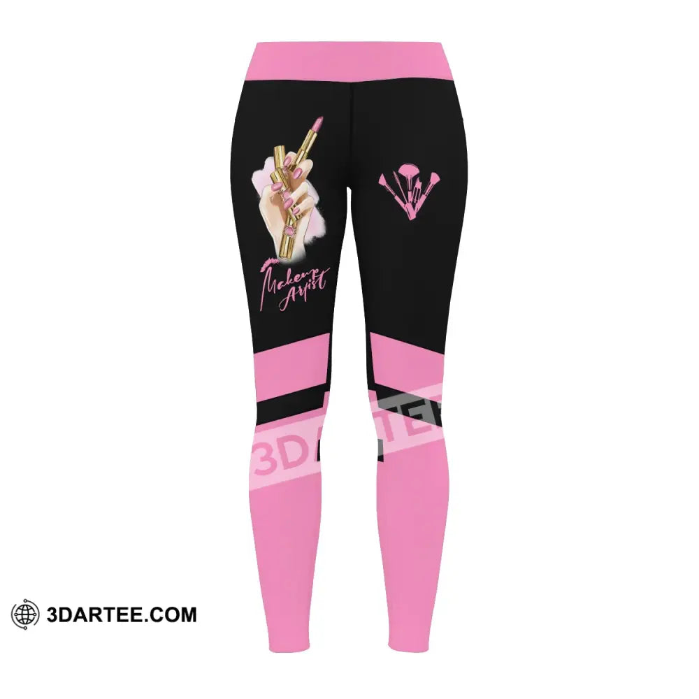 Women Clothing Makeup Artist Sportwear Legging Pants For