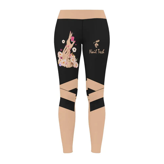 Women Clothing Nail Tech Sportwear Legging Pants For S