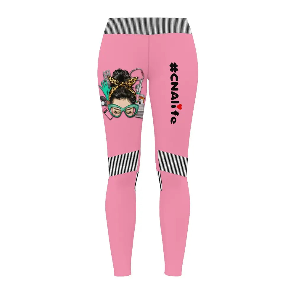 Women Clothing Nurse Sportwear Cna Life Legging Pants For