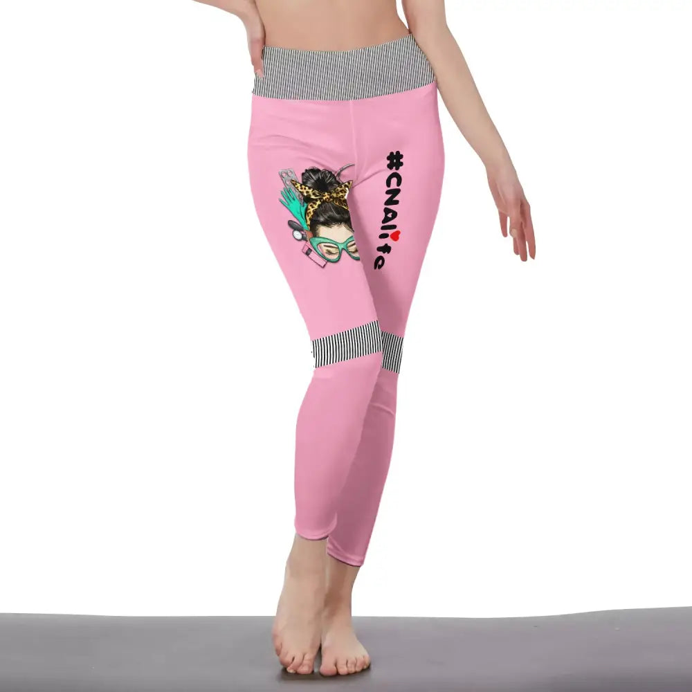 Women Clothing Nurse Sportwear Cna Life Legging Pants For
