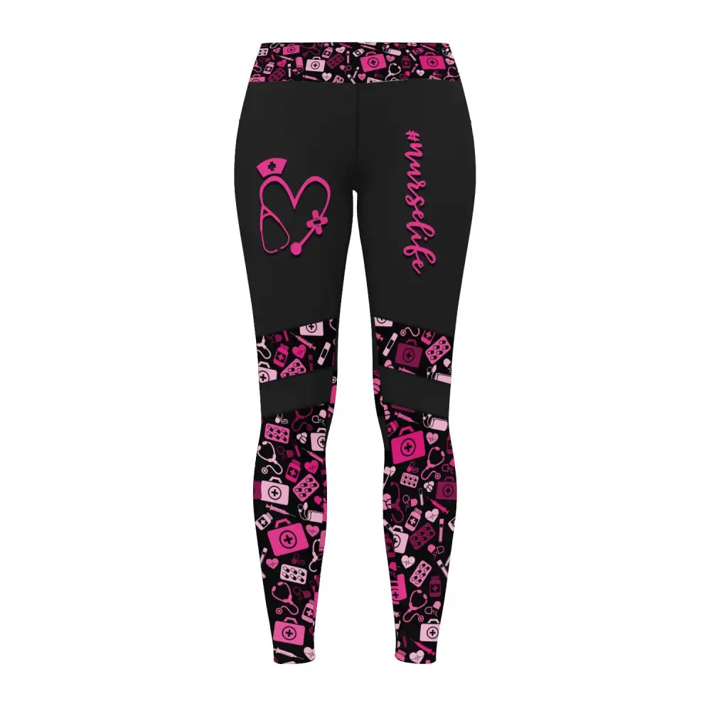 Women Clothing Nurse Sportwear Legging Pants For