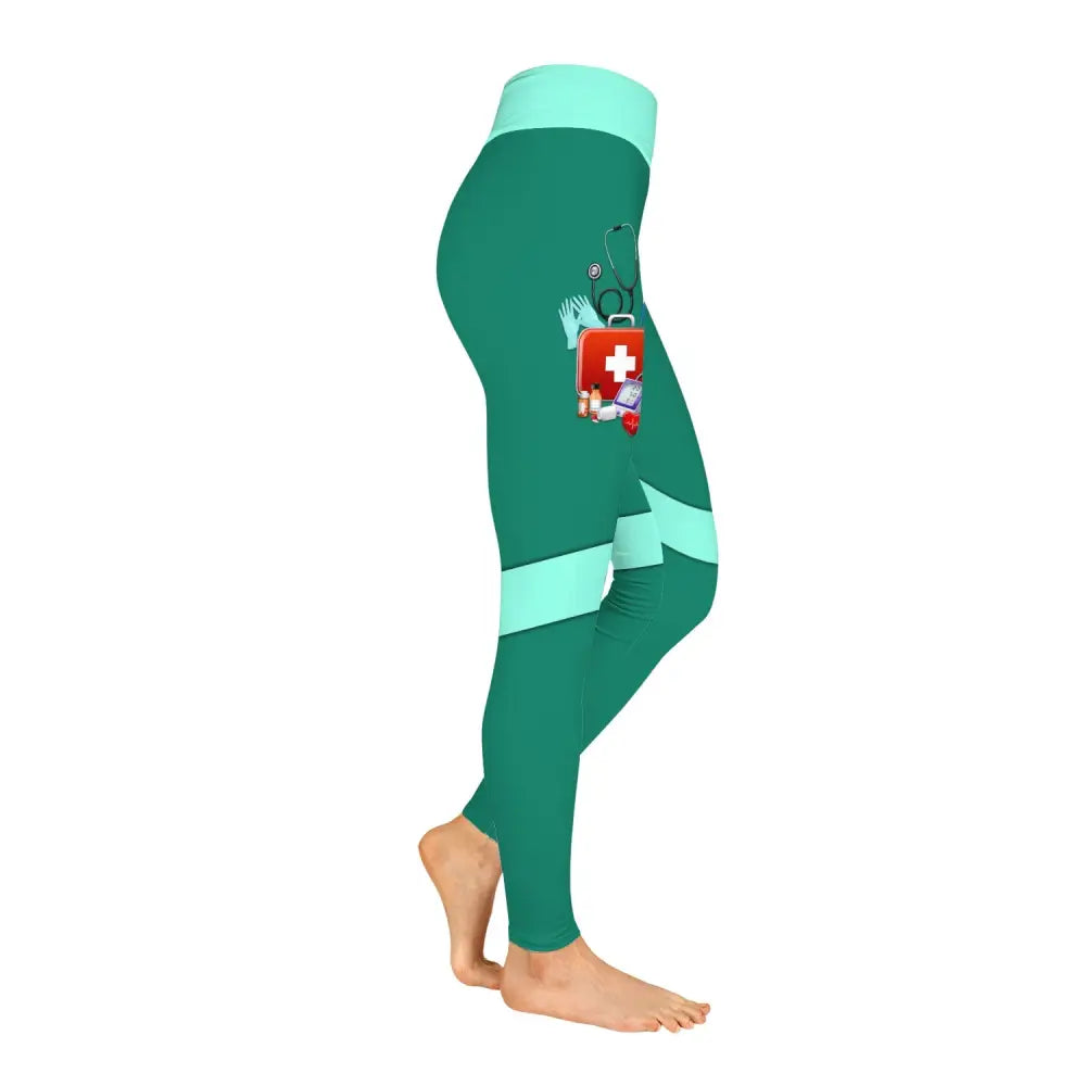 Women Clothing Nurse Sportwear Legging Pants For