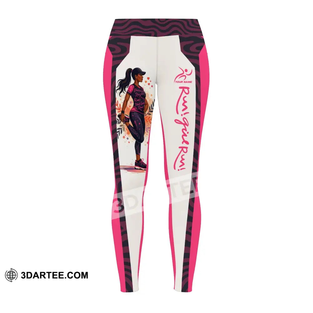 Women Pants - Custom Run Girl Run Sport Pants Pants