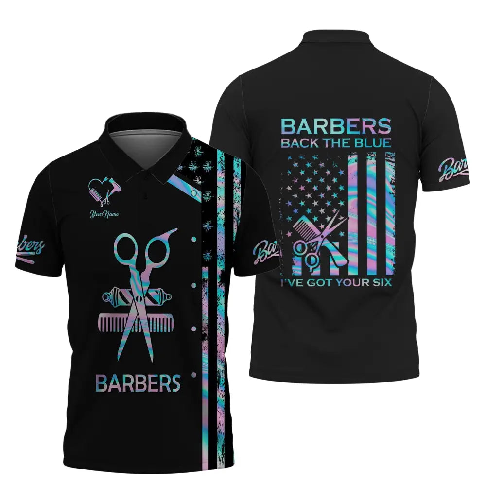 Women Shirt Barber Hairdresser Hoodie Sportwear Polo / S T-Shirt