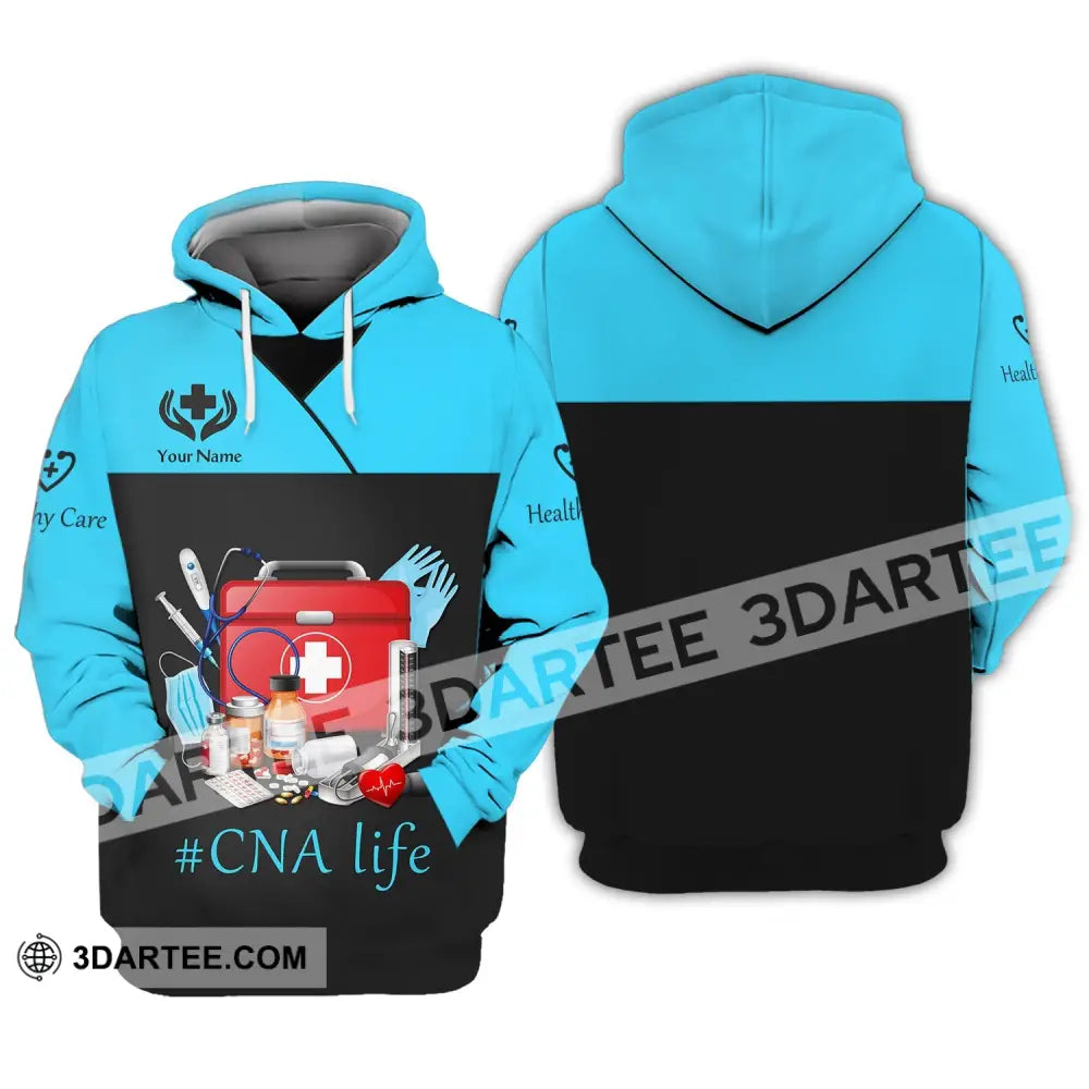 Women Shirt Cna Life T-Shirt For Nurses Hoodie / S