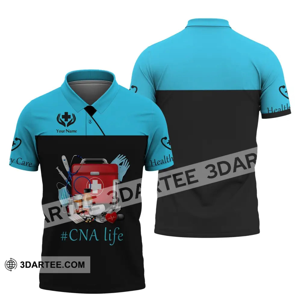 Women Shirt Cna Life T-Shirt For Nurses Polo / S