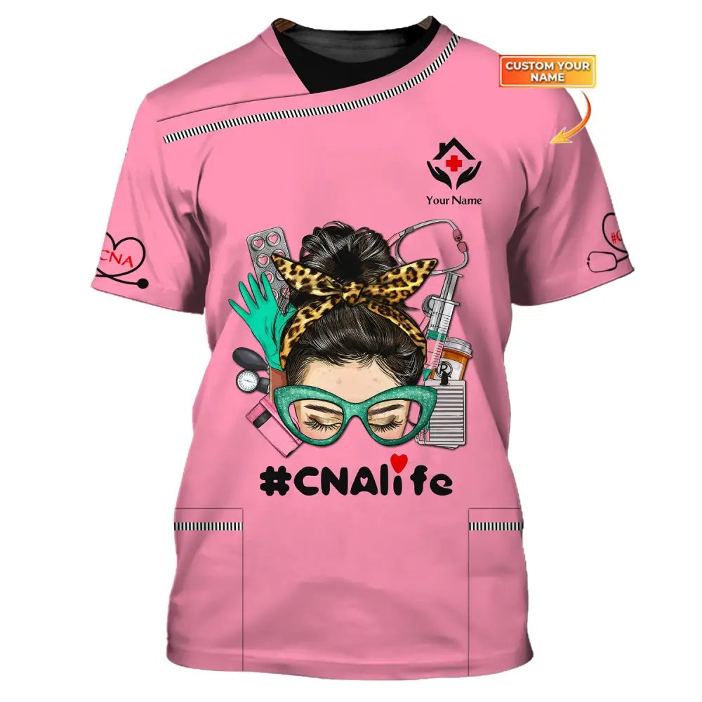 Women Shirt Cna Life T-Shirt Nurse Hoodie For Nurses / S