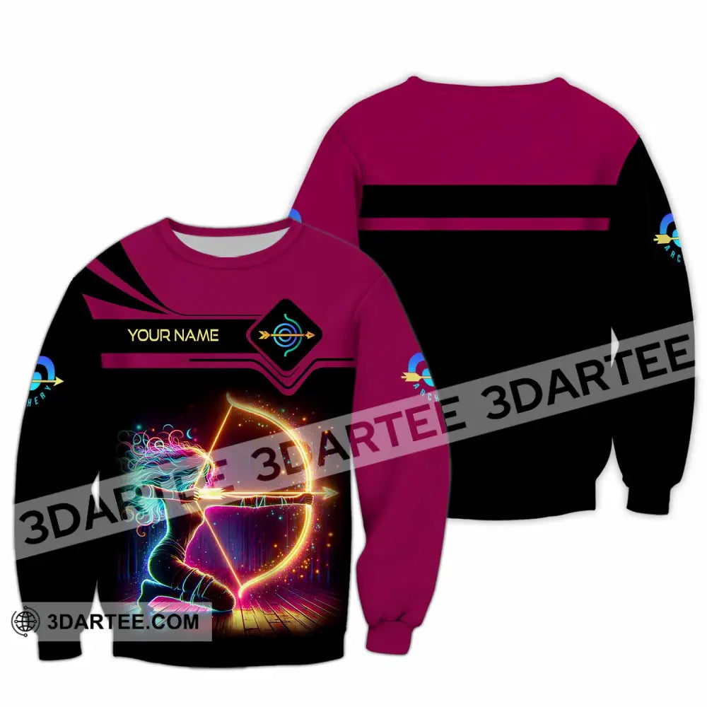 Women Shirt Custom Archery Shirt Long Sleeve / S T shirt